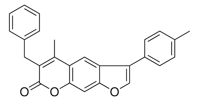 6-BENZYL-5-METHYL-3-(4-METHYLPHENYL)-7H-FURO(3,2-G)CHROMEN-7-ONE AldrichCPR