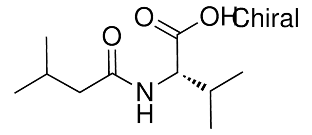 (2S)-3-methyl-2-[(3-methylbutanoyl)amino]butanoic acid AldrichCPR