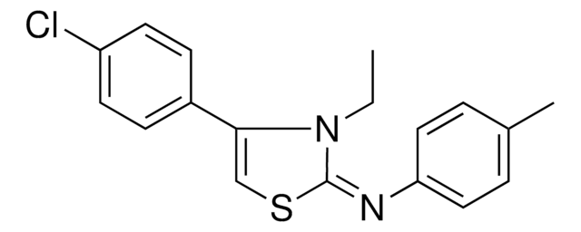 (4-(4-CHLORO-PHENYL)-3-ETHYL-3H-THIAZOL-2-YLIDENE)-P-TOLYL-AMINE AldrichCPR
