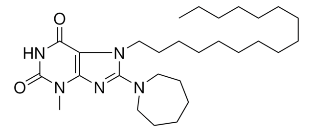 8-AZEPAN-1-YL-7-HEXADECYL-3-METHYL-3,7-DIHYDRO-PURINE-2,6-DIONE AldrichCPR