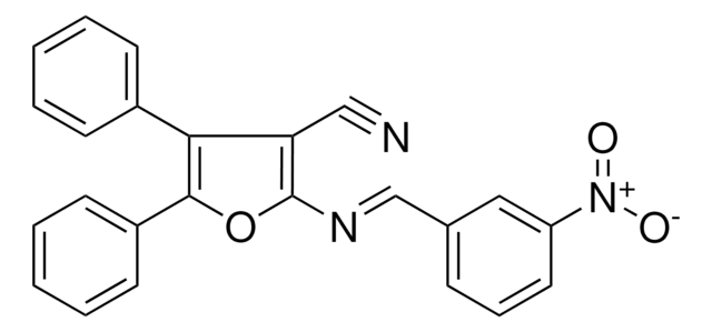 2-((3-NITRO-BENZYLIDENE)-AMINO)-4,5-DIPHENYL-FURAN-3-CARBONITRILE AldrichCPR