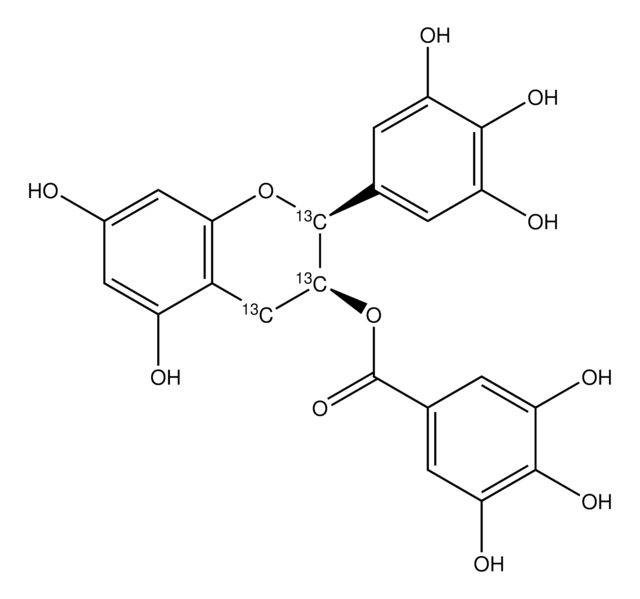 (±)-Epigallocatechin-2,3,4-13C3 gallate &#8805;99 atom % 13C, &#8805;97% (CP)