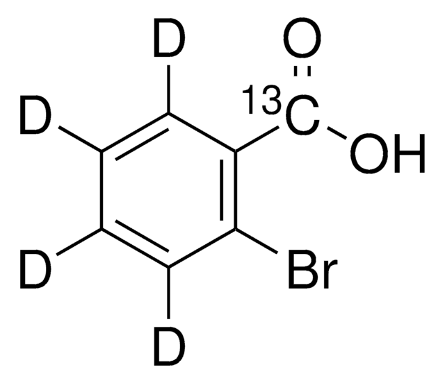 2-Bromobenzoic acid-&#945;-13C,3,4,5,6-d4 98 atom % D, 99 atom % 13C, 98% (CP)
