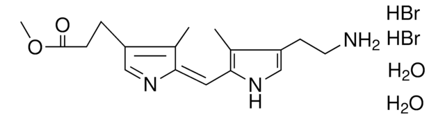 METHYL (2-AMINOETHYL)-METHYLPYRROL-2-YLMETHYL-METHYL-2H-PYRROLEPROPIONAT HBR H2O AldrichCPR