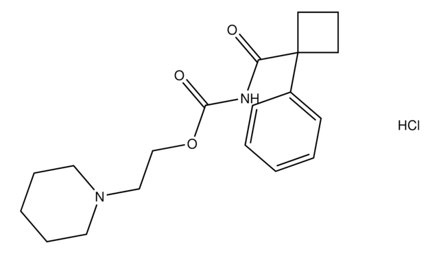 2-(1-piperidinyl)ethyl (1-phenylcyclobutyl)carbonylcarbamate hydrochloride AldrichCPR