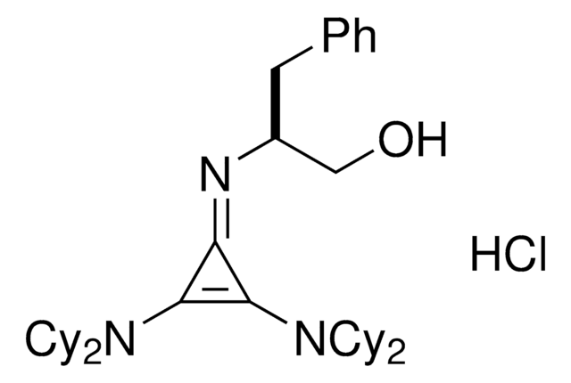(S)-2-(2,3-Bis(dicyclohexylamino)cyclopropenimine)-3-phenylpropan-1-ol hydrochloride &#8805;95%