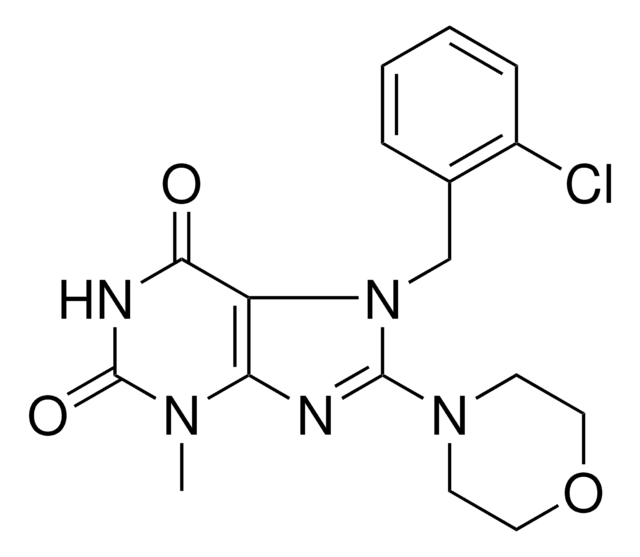 7-(2-CHLORO-BENZYL)-3-METHYL-8-MORPHOLIN-4-YL-3,7-DIHYDRO-PURINE-2,6-DIONE AldrichCPR