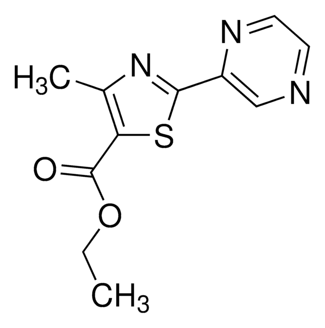 Ethyl 4-methyl-2-(2-pyrazinyl)-thiazole-5-carboxylate AldrichCPR