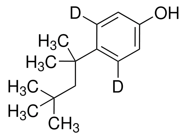 4-tert-Octylphenol-3,5-d2 solution 100&#160;&#956;g/mL in acetone, analytical standard