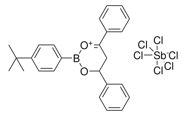 2-(4-TERT-BUTYLPHENYL)-4,6-DIPHENYL-4H,5H-1,3,2-DIOXABORININ-1-IUM HEXACHLOROANTIMONATE(1-) AldrichCPR