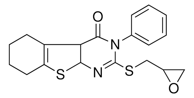 2-(2,3-EPOXYPROPYLTHIO)-TETRAHYDRO3PHENYL-(1)BENZOTHIENO(2,3-D)PYRIMIDIN4(3H)ONE AldrichCPR