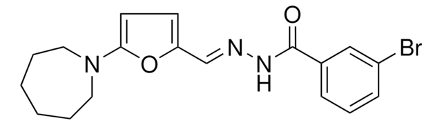 3-BROMO-BENZOIC ACID (5-AZEPAN-1-YL-FURAN-2-YLMETHYLENE)-HYDRAZIDE AldrichCPR