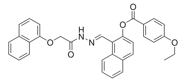 1-(2-((1-NAPHTHYLOXY)ACETYL)CARBOHYDRAZONOYL)-2-NAPHTHYL 4-ETHOXYBENZOATE AldrichCPR