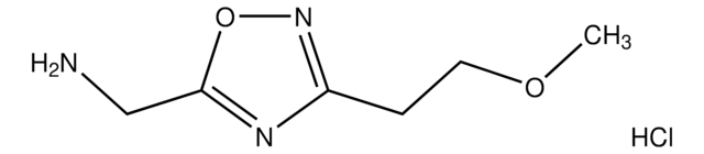 {[3-(2-Methoxyethyl)-1,2,4-oxadiazol-5-yl]methyl}amine hydrochloride AldrichCPR