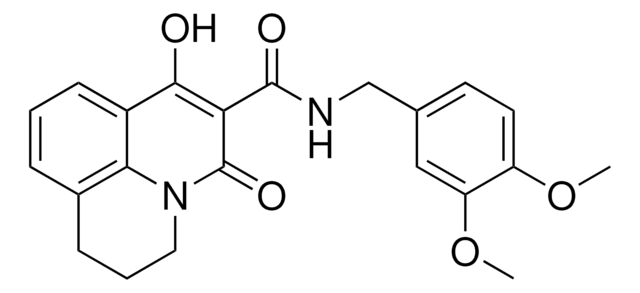 N-(3,4-DIMETHOXYBENZYL)-7-HYDROXY-5-OXO-2,3-DIHYDRO-1H,5H-PYRIDO[3,2,1-IJ]QUINOLINE-6-CARBOXAMIDE AldrichCPR