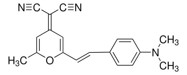 4-（二氰亚甲基）-2-甲基-6-（4-二甲氨基苯乙烯基）-4 H -吡喃 Dye content 98&#160;%