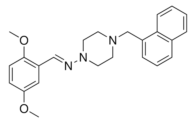N-(2,5-DIMETHOXYBENZYLIDENE)-4-(1-NAPHTHYLMETHYL)-1-PIPERAZINAMINE AldrichCPR