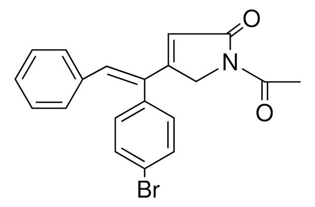 1-ACETYL-4-(1-(4-BROMO-PHENYL)-2-PHENYL-VINYL)-1,5-DIHYDRO-PYRROL-2-ONE AldrichCPR