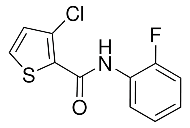 3-CHLORO-N-(2-FLUOROPHENYL)-2-THIOPHENECARBOXAMIDE AldrichCPR