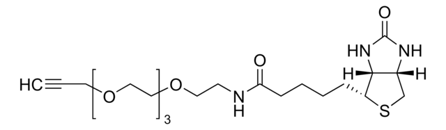 Biotin-PEG4-alkyne for copper catalyzed click labeling