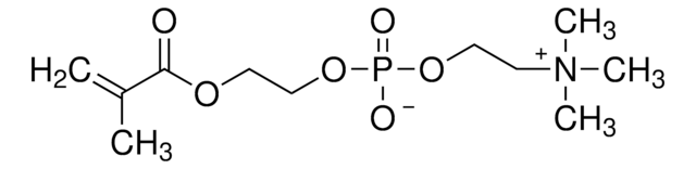 2-Methacryloyloxyethyl phosphorylcholine contains &#8804;100&#160;ppm MEHQ as inhibitor, 97%