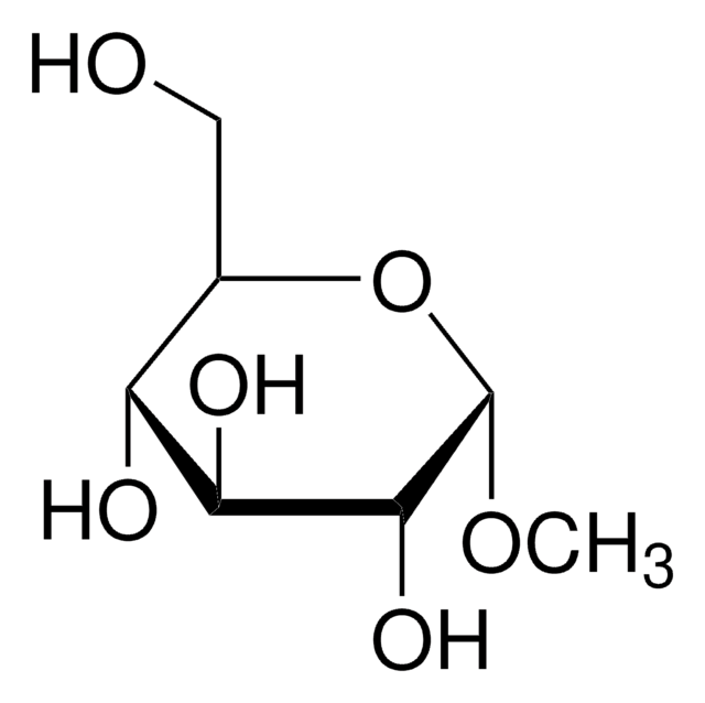 甲基&#945;-D-吡喃葡萄糖苷 &#8805;99.0%, suitable for microbiology