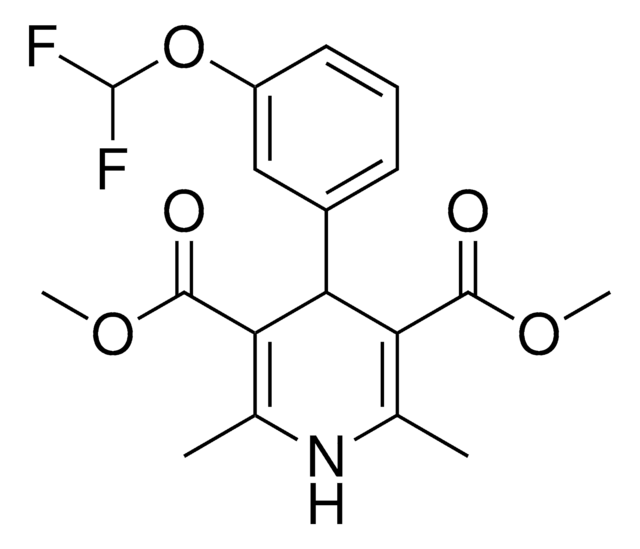 DI-ME 4-(3-(DIFLUOROMETHOXY)PH)-2,6-DI-ME-1,4-DIHYDRO-3,5-PYRIDINEDICARBOXYLATE AldrichCPR