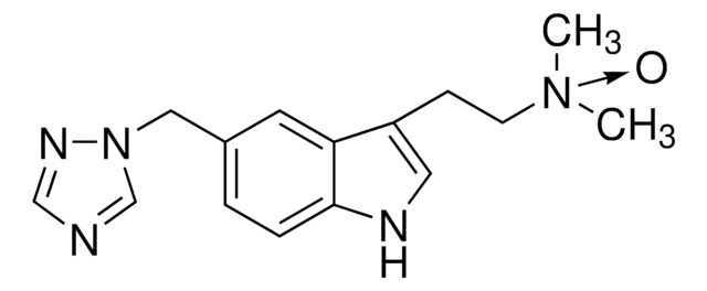 N,N-Dimethyl-2-[5-(1H-1,2,4-triazol-1-ylmethyl)-1H-indol-3-yl]ethanamine N-oxide certified reference material, TraceCERT&#174;, Manufactured by: Sigma-Aldrich Production GmbH, Switzerland