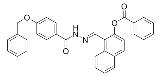 1-((2-(4-(BENZYLOXY)BENZOYL)HYDRAZONO)METHYL)-2-NAPHTHYL BENZOATE AldrichCPR