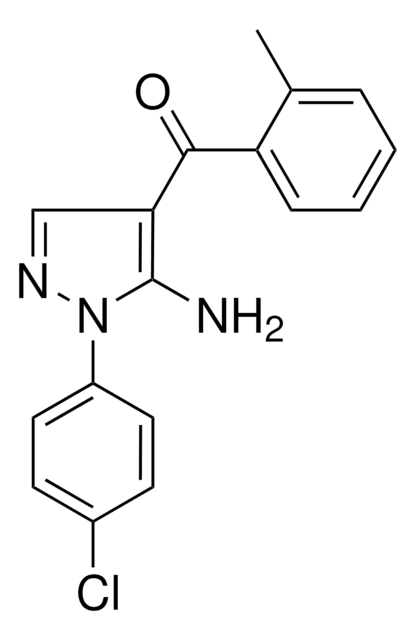 (5-AMINO-1-(4-CHLOROPHENYL)-1H-PYRAZOL-4-YL)(2-METHYLPHENYL)METHANONE AldrichCPR