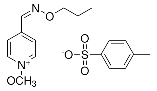 1-METHOXY-4-[(Z)-(PROPOXYIMINO)METHYL]PYRIDINIUM 4-METHYLBENZENESULFONATE AldrichCPR