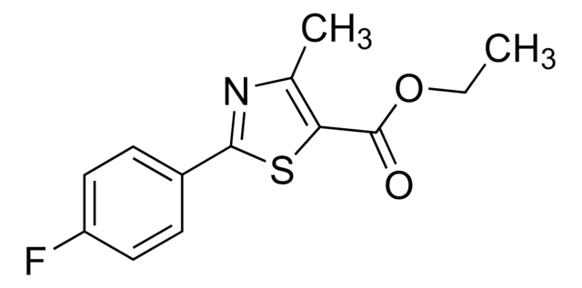 Ethyl 2-(4-fluorophenyl)-4-methyl-1,3-thiazole-5-carboxylate AldrichCPR