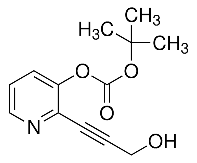 tert-Butyl 2-(3-hydroxyprop-1-ynyl)pyridin-3-yl carbonate AldrichCPR