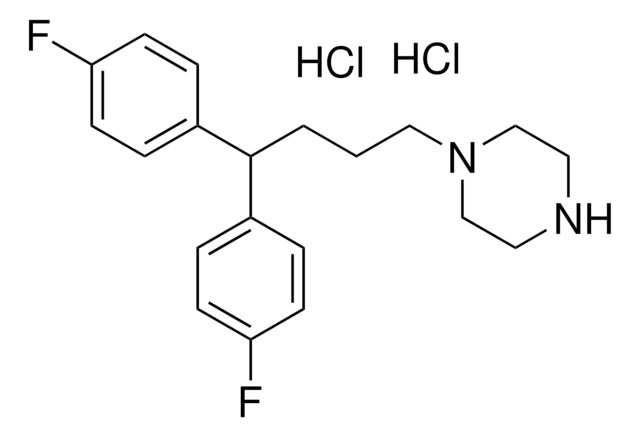 1-(4,4-BIS(4-FLUOROPHENYL)BUTYL)PIPERAZINE DIHYDROCHLORIDE AldrichCPR