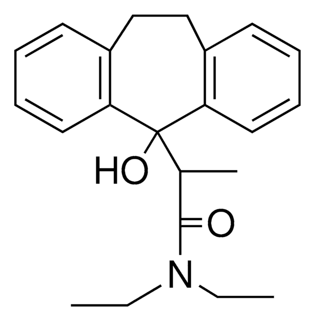 N,N-diethyl-2-(5-hydroxy-10,11-dihydro-5H-dibenzo[a,d]cyclohepten-5-yl)propanamide AldrichCPR