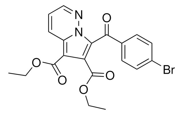 DIETHYL 7-(4-BROMOBENZOYL)PYRROLO(1,2-B)PYRIDAZINE-5,6-DICARBOXYLATE AldrichCPR