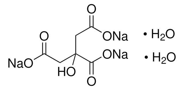 Sodium citrate United States Pharmacopeia (USP) Reference Standard