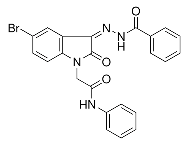 2-(3-(BENZOYL-HYDRAZONO)5-BROMO-2-OXO-2,3-DIHYDRO-INDOL-1-YL)-N-PHENYL-ACETAMIDE AldrichCPR