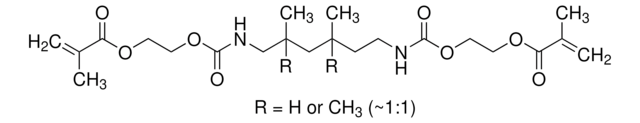 Diurethane dimethacrylate, mixture of isomers contains 225&#160;ppm±25&#160;ppm BHT as inhibitor, &#8805;97%