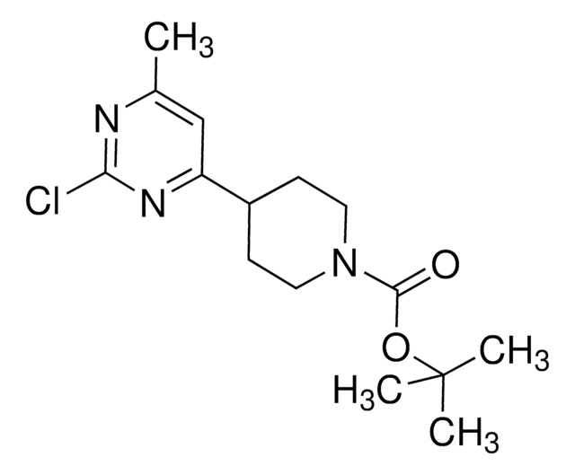 tert-Butyl 4-(2-chloro-6-methyl-4-pyrimidinyl)-1-piperidinecarboxylate AldrichCPR