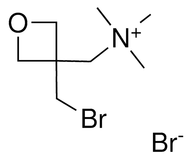 (3-(BROMOMETHYL)OXETAN-3-YLMETHYL)TRIMETHYLAMMONIUM BROMIDE AldrichCPR