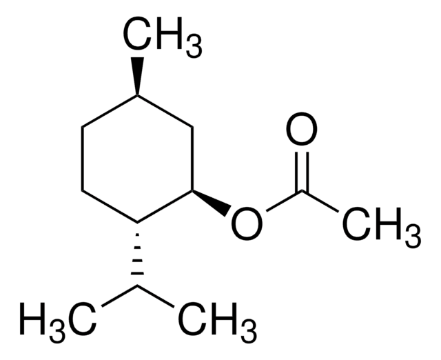 (1R)-(&#8722;)-Menthyl acetate analytical standard