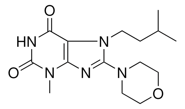7-ISOPENTYL-3-METHYL-8-(4-MORPHOLINYL)-3,7-DIHYDRO-1H-PURINE-2,6-DIONE AldrichCPR