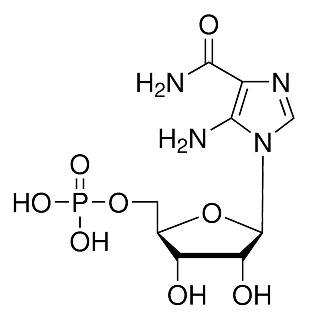 5-Aminoimidazole-4-carboxamide-1-&#946;-D-ribofuranosyl 5&#8242;-monophosphate &#8805;93%
