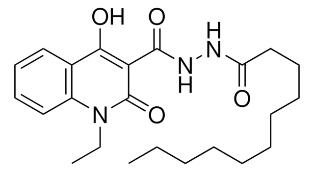 1-ET-4-HO-2-OXO-1,2-DIHYDRO-QUINOLINE-3-CARBOXYLIC ACID N'-UNDECANOYL-HYDRAZIDE AldrichCPR