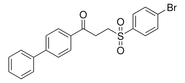 1-[1,1'-BIPHENYL]-4-YL-3-[(4-BROMOPHENYL)SULFONYL]-1-PROPANONE AldrichCPR