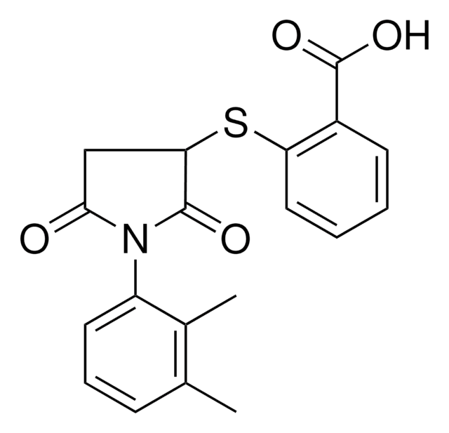 2-(1-(2,3-DIMETHYL-PHENYL)-2,5-DIOXO-PYRROLIDIN-3-YLSULFANYL)-BENZOIC ACID AldrichCPR