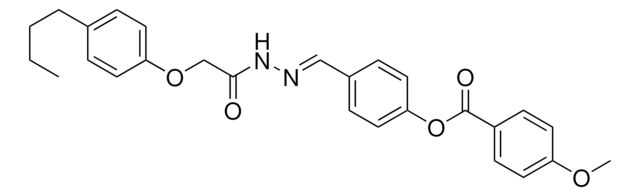 4-(2-((4-BUTYLPHENOXY)ACETYL)CARBOHYDRAZONOYL)PHENYL 4-METHOXYBENZOATE AldrichCPR