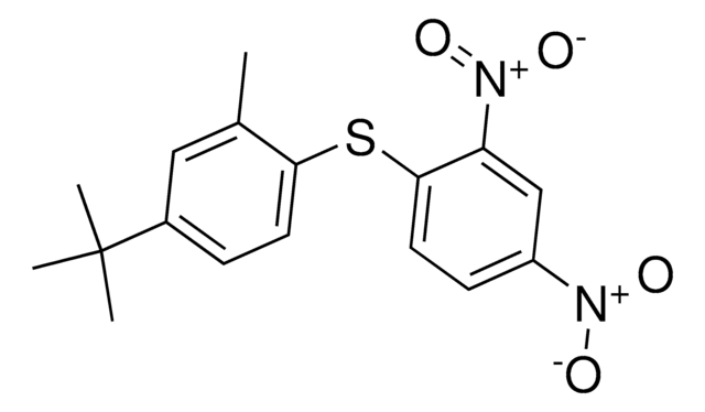 1-[(4-tert-Butyl-2-methylphenyl)sulfanyl]-2,4-dinitrobenzene AldrichCPR