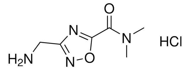 3-(Aminomethyl)-N,N-dimethyl-1,2,4-oxadiazole-5-carboxamide hydrochloride AldrichCPR